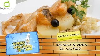 Karlos Arguiñano Receta de Bacalao a Viana do Castelo [upl. by Daly]