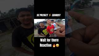 Sc project ⚡️reaction shocking r15v3 scproject reaction moment [upl. by Ahsienaj]