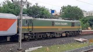 HIGH SPEED SUPER FAST EXPRESS TRAIN VIDEO RAIL STATION EPISODE 230 [upl. by Ayhdiv]