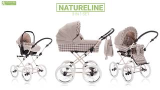 Friedrich Hugo  Natureline Checked  3 in 1 KinderwagenKombination [upl. by Nahtnoj]