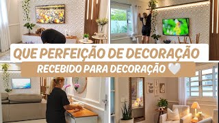 QUE PERFEIÇÃO DE DECORAÇÃO RECEBIDO PARA DECORAÇÃO SALA LIMPA [upl. by Ariaz]