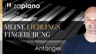 Meine Lieblings Fingerübung für Anfänger am Klavier  Fingerübungen Klavier  Klavier Anfänger [upl. by Adnolay877]