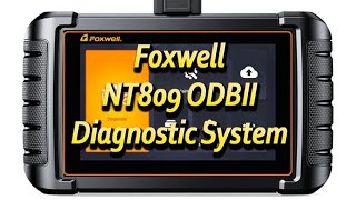 Foxwell NT809 OBDII Scan Tool [upl. by Cornell186]