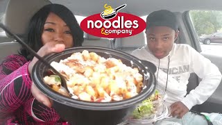 Noodles and Company Eat This Not That Episode 2 Chicken Salad or Pasta [upl. by Wandis]