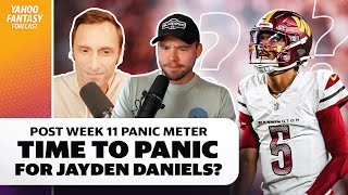 Week 12 waiver wire pickups  Panic Meter CMC Deebo Jayden Daniels  Yahoo Fantasy Forecast [upl. by Eiro]