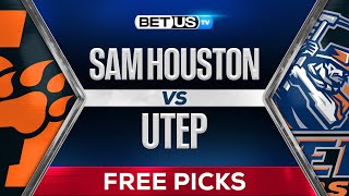 Sam Houston vs UTEP  College Football Week 6 Predictions Picks and Best Bets [upl. by Monah]