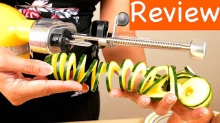 KitchenAid KSM1APC Spiralizer Attachment Review [upl. by Melburn]