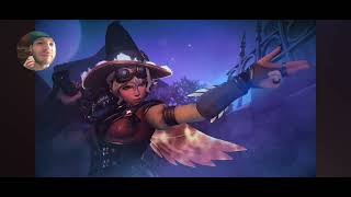 Overwatch spellbinder Season 13 Trailer Reaction Halloween is coming 👻 🎃 [upl. by Rosinski]