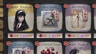 Identity V  TOMIE WILL ALWAYS BE MY FAVORITE SHOP SKIN  “Kawakami Tomie”  S Accessory Gameplay [upl. by Beckman640]