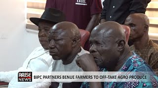 BIPC Partners Benue Farmers others to OffTake Agro commodities [upl. by Tana]