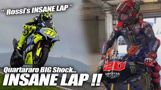 INSANE FASTING LAP of Rossi Quartararo BIG SHOCK Luca Marini Big Cry Join Repsol Honda [upl. by Oremor]