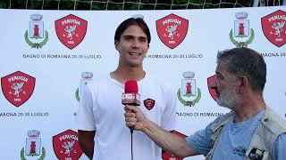 30072024 INTERVISTA POST PERUGIA FORLI AMICHEVOLE CON LUCA BACCHIN [upl. by Fax]