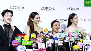 quotชมพู่ณิชาพีพีquot พร้อมผู้บริหาร ร่วมงาน “LOréal Paris Worth It” [upl. by Assiran309]