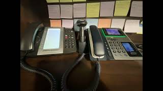 Mitel 5330e calling Poly Edge E400 using Cisco Unified call Manager no CUC connected [upl. by Alrak242]