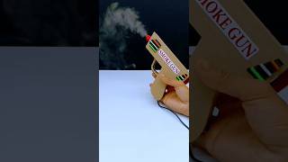 Making Mini Smoke Machine for Science Project  How To Make Smoke Gun at Home shorts viral [upl. by Bolitho]