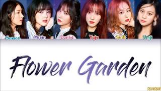 GFRIEND 여자친구  Flower Garden 휘리휘리 Lyrics Color Coded HANROMENG [upl. by Sekoorb591]