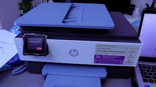 How To Do Print From Computer Laptop PC To HP Officejet Pro 8135e Printer [upl. by Trudie324]