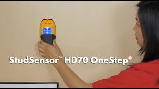 Zircon StudSensor HD70 OneStep Center Finding Stud Finder [upl. by Novyat5]