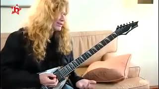 Dave Mustaine  Guitar Lesson  Holy Wars [upl. by Ayekehs]