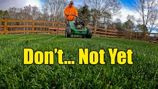 When to Aerate Your Lawn Spring 2024 [upl. by Dedie]