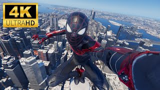 SPIDERMAN MILES MORALES Gameplay Walkthrough 4K 60FPS PS5  No Commentary [upl. by Seyler]