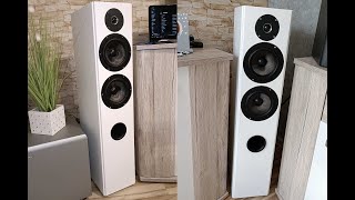 Budowa kolumny DIY na STX  building speakers Diy [upl. by Rabelais]