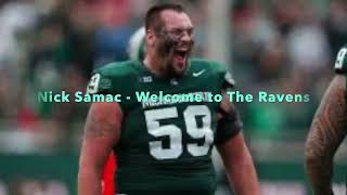 NICK SAMAC  WELCOME TO BALTIMORE  The Ravens got one  film study [upl. by Sky]