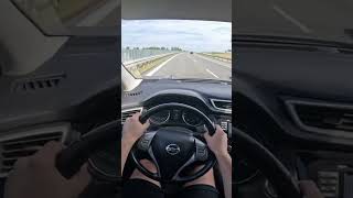 Nissan Qashqai 2016 👈POV DRIVE nissan qashqai nissanqashqai povdriving cartest [upl. by Tom]