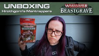 Hrothgorns Mantrappers  Unboxing  Warhammer Underworlds Beastgrave [upl. by Annetta]