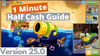 Off The Coast Half Cash Guide  BTD6 [upl. by Esiralc]