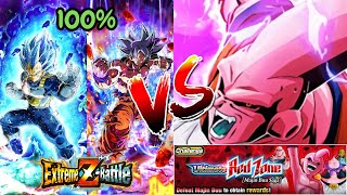 HOW GOOD ARE 100 LR AGL UI GOKU amp LR INT SSBE VEGETA VS ULTIMATE RED ZONE MAJIN BUU SAGA GLOBAL [upl. by Rabin318]