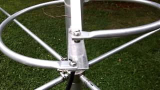 Workman 58 wave ground plane cb base antenna [upl. by Tristas665]