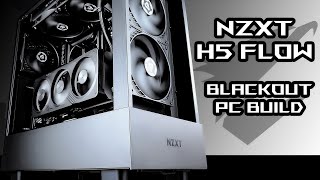 I built the cleanest NONRGB PC  NZXT H5 FLOW 2024 [upl. by Mosnar]