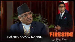 Pushpa Kamal Dahal The Prime Minister of Nepal   Fireside  18 March 2024 [upl. by Anahpets215]