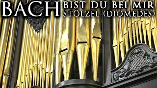 BIST DU BEI MIR  BACH  STÖLZEL DIOMEDESBWV 508  ORGAN SOLO  JONATHAN SCOTT [upl. by Aivull]