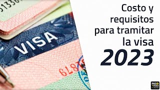 Cómo tramitar la VISA AMERICANA de turista en 2023 [upl. by Niaz140]