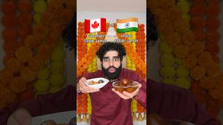 Canadian Gulab Jamun vs Indian Gulab Jamun  ​⁠​⁠mtrinternational [upl. by Krell]