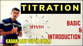 Titration I Basic I Introduction I in AcidBase I Hindi [upl. by Kunkle]