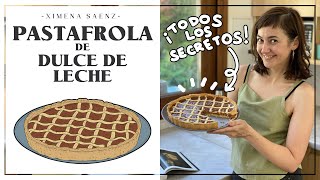 ¡Pastafrola de dulce de leche  SÚPER FÁCIL Y RICA [upl. by Alejandra]