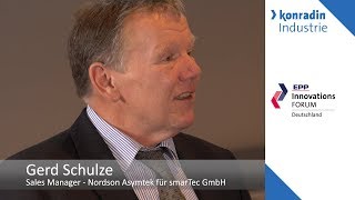 EPP InnovationsFORUM 2018 Gerd Schulze Nordson ASYMTEK [upl. by Nnylecyoj]