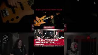 Superstition  Phil X amp The Drills  Bass Cover [upl. by Xyno]