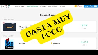 BIDOO España Estrategia para GANAR productos gastando POCO [upl. by Tratner]