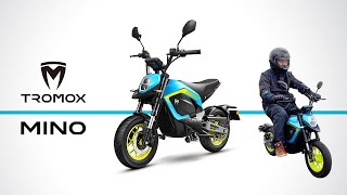 【新登場】原付免許で乗れる電動ミニバイク「TROMOX MINO」ホンダグロム級の小ささ！スペック紹介  試乗インプレ【XEAM】 [upl. by Statis]