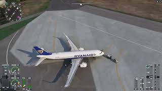 Sound ab Min 4 MFSF  VATSIM  A Pilots Life Career  RYAN AIR  Aarhus  Gdansk 12 [upl. by Hanson543]