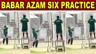 Babar Azam Hard Hitting Practice [upl. by Charles]