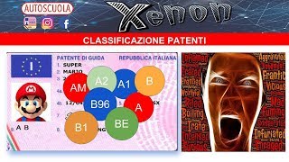 MALEDETTE PATENTI Classifcazione delle patenti AMA1A2A [upl. by Yrevi]