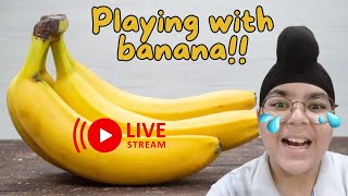 PLAYING WITH BANANA new game is here [upl. by Wiley]