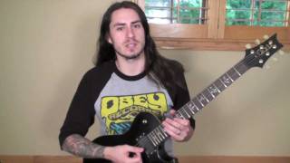 AS I LAY DYING Guitar Lesson for PlayThisRiffcom [upl. by Navak]