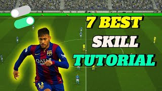 7 Most Effective SKILL TUTORIAL eFootball 2025 Mobile 🎮 [upl. by Amoritta]