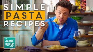 5 Super Easy amp Quick Pasta Recipes [upl. by Efi]